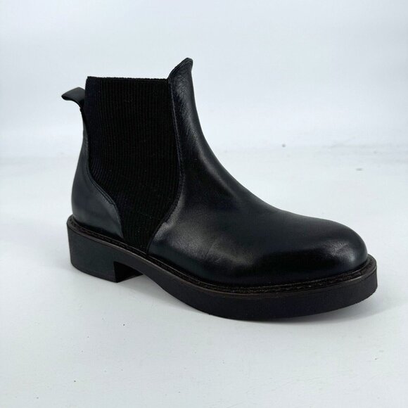 Emanuele Chasto Shoes - Emanuele Chasto boots womens 8 black  leather sock punk goth emo y2k 90s